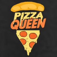 Pizza Queen 7 Panel Mesh Trucker Snapback Hat