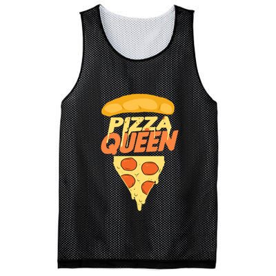 Pizza Queen Mesh Reversible Basketball Jersey Tank
