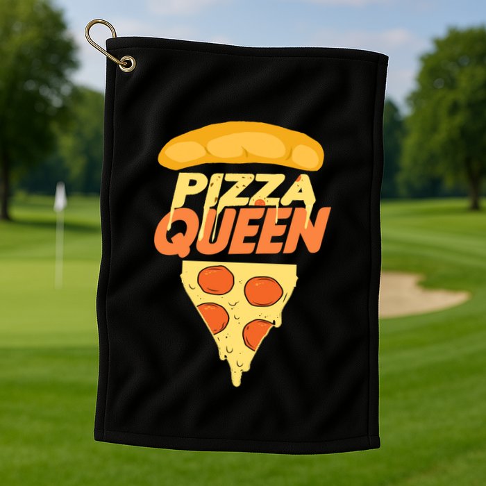 Pizza Queen Golf Towel