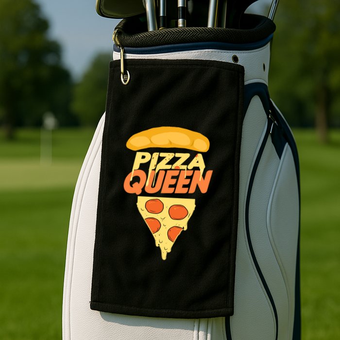 Pizza Queen Golf Towel