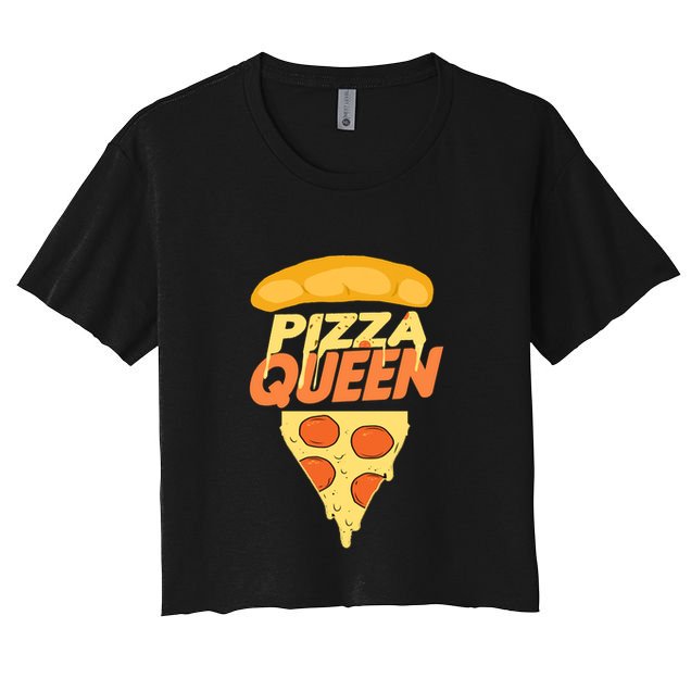 Pizza Queen Crop Top