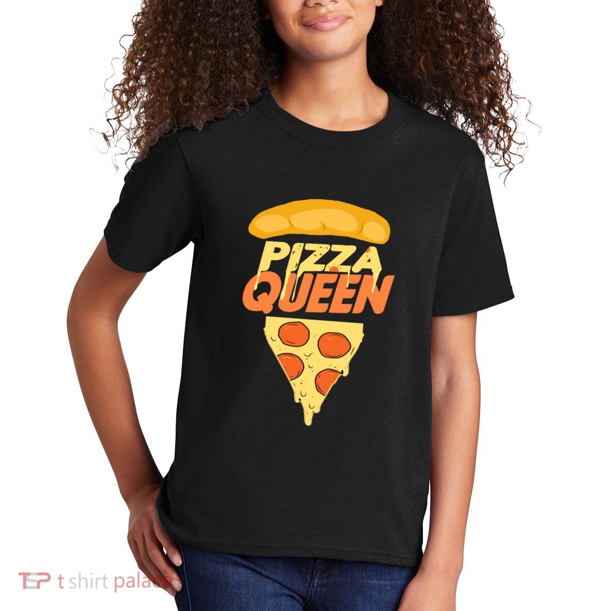 Pizza Queen Kids T-Shirt
