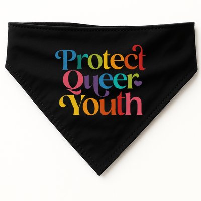 Protect Queer Pride Lgbtq USA-Made Doggie Bandana