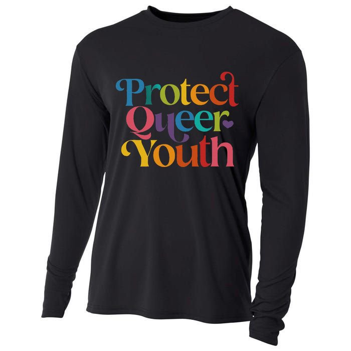 Protect Queer Pride Lgbtq Cooling Performance Long Sleeve Crew