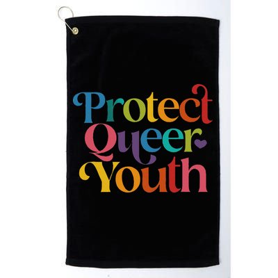 Protect Queer Pride Lgbtq Golf Towel