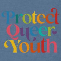 Protect Queer Pride Lgbtq Garment-Dyed Sweatshirt