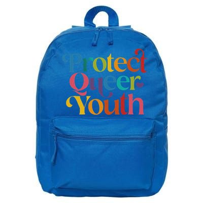 Protect Queer Pride Lgbtq 16 in Basic Backpack