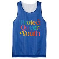 Protect Queer Pride Lgbtq Mesh Reversible Basketball Jersey Tank