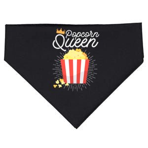 Popcorn Queen Partnerlook Cute Gift USA-Made Doggie Bandana