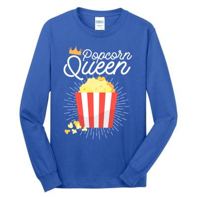 Popcorn Queen Partnerlook Cute Gift Tall Long Sleeve T-Shirt