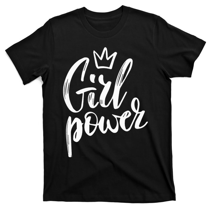  Power Queen! Strong Feminist Gift Birthday Present T-Shirt