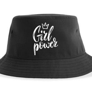  Power Queen! Strong Feminist Gift Birthday Present Sustainable Bucket Hat