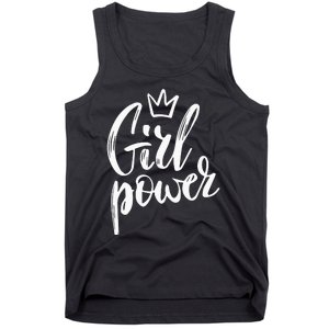  Power Queen! Strong Feminist Gift Birthday Present Tank Top