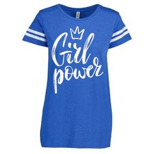  Power Queen! Strong Feminist Gift Birthday Present Enza Ladies Jersey Football T-Shirt