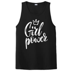 Power Queen! Strong Feminist Gift Birthday Present PosiCharge Competitor Tank