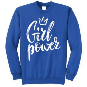 Power Queen! Strong Feminist Gift Birthday Present Sweatshirt