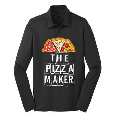 Pizza quote This Guy Makes The Best Pizza Maker Silk Touch Performance Long Sleeve Polo