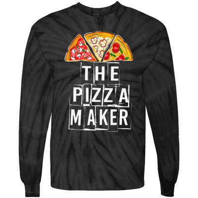 Pizza quote This Guy Makes The Best Pizza Maker Tie-Dye Long Sleeve Shirt