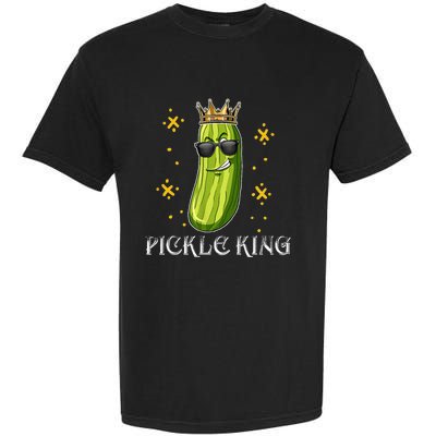 Pickle Queen Vegan Funny Cucumber Vegetable Garment-Dyed Heavyweight T-Shirt