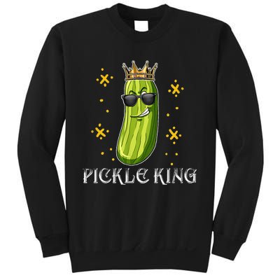 Pickle Queen Vegan Funny Cucumber Vegetable Sweatshirt