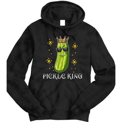 Pickle Queen Vegan Funny Cucumber Vegetable Tie Dye Hoodie