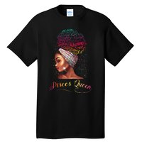 Pisces Queen Wo February March Zodiac Melanin Birthday Tall T-Shirt