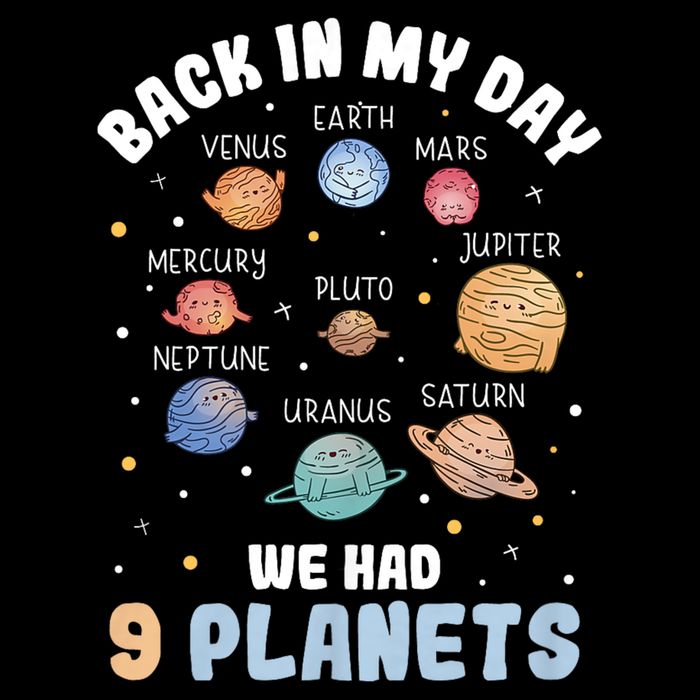 Pluto Quote We Had 9 Planets Galaxy Solar System Science Flat Bill Trucker Hat
