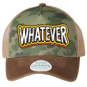 Playful Quirky Whatever Legacy Tie Dye Trucker Hat