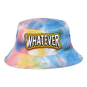 Playful Quirky Whatever Tie Dye Newport Bucket Hat