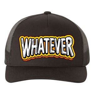 Playful Quirky Whatever Yupoong Adult 5-Panel Trucker Hat