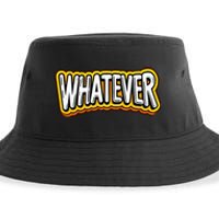 Playful Quirky Whatever Sustainable Bucket Hat