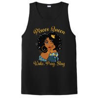 Pisces Queen Wake Pray Slay Happy Birthday PosiCharge Competitor Tank