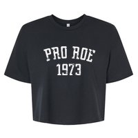 Pro Roe 1973 Distressed Bella+Canvas Jersey Crop Tee