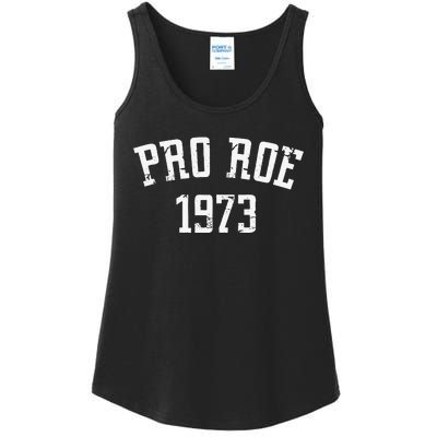 Pro Roe 1973 Distressed Ladies Essential Tank