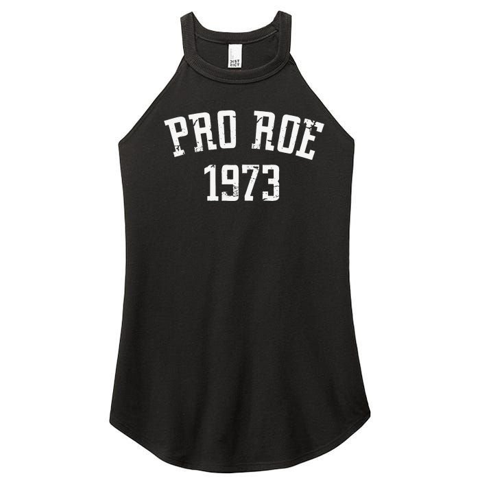 Pro Roe 1973 Distressed Women's Perfect Tri Rocker Tank