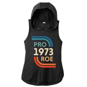 Pro Roe 1973 Ladies PosiCharge Tri-Blend Wicking Draft Hoodie Tank