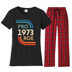 Pro Roe 1973 Women's Flannel Pajama Set