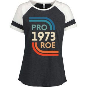 Pro Roe 1973 Enza Ladies Jersey Colorblock Tee