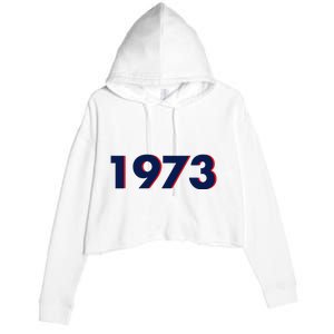 Pro Roe 1973 Crop Fleece Hoodie