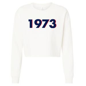 Pro Roe 1973 Cropped Pullover Crew