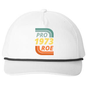 Pro Roe 1973 Roe Vs Wade Pro Choice Snapback Five-Panel Rope Hat