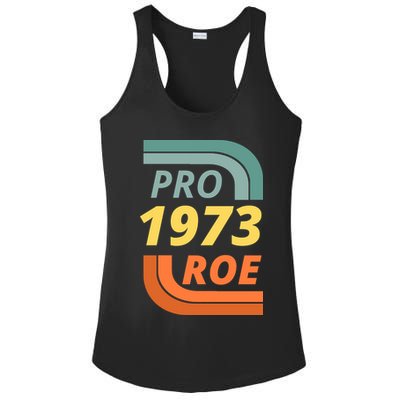 Pro Roe 1973 Roe Vs Wade Pro Choice Ladies PosiCharge Competitor Racerback Tank
