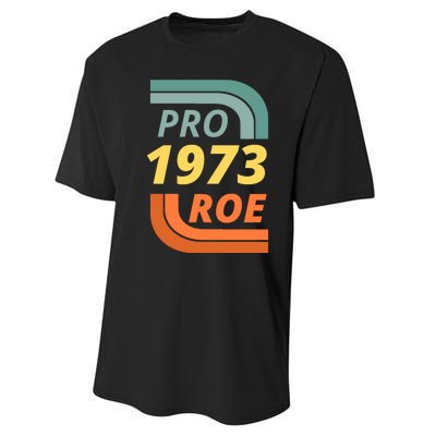 Pro Roe 1973 Roe Vs Wade Pro Choice Performance Sprint T-Shirt