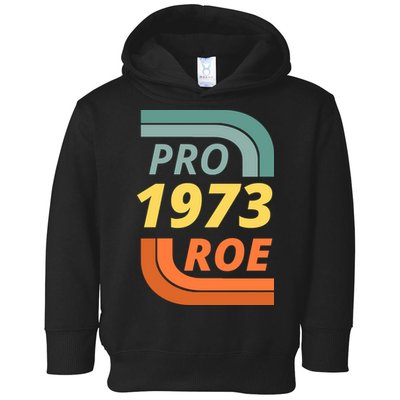 Pro Roe 1973 Roe Vs Wade Pro Choice Toddler Hoodie
