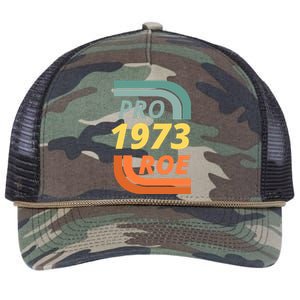 Pro Roe 1973 Roe Vs Wade Pro Choice Retro Rope Trucker Hat Cap