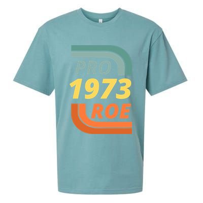 Pro Roe 1973 Roe Vs Wade Pro Choice Sueded Cloud Jersey T-Shirt