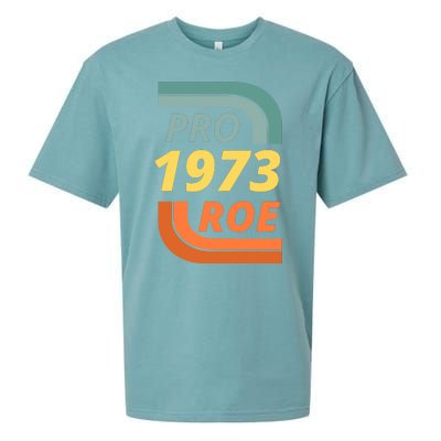 Pro Roe 1973 Roe Vs Wade Pro Choice Sueded Cloud Jersey T-Shirt