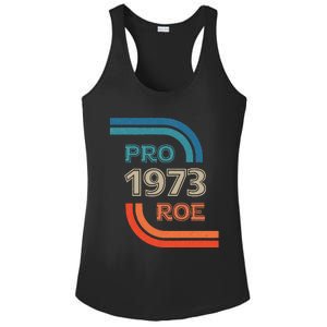 Pro Roe 1973 Roe Vs Wade Pro Choice Womens Rights Ladies PosiCharge Competitor Racerback Tank