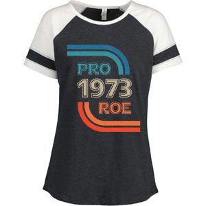 Pro Roe 1973 Roe Vs Wade Pro Choice Womens Rights Enza Ladies Jersey Colorblock Tee