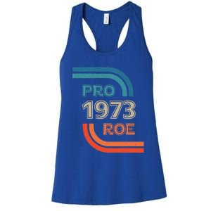 Pro Roe 1973 Roe Vs Wade Pro Choice Womens Rights Women's Racerback Tank